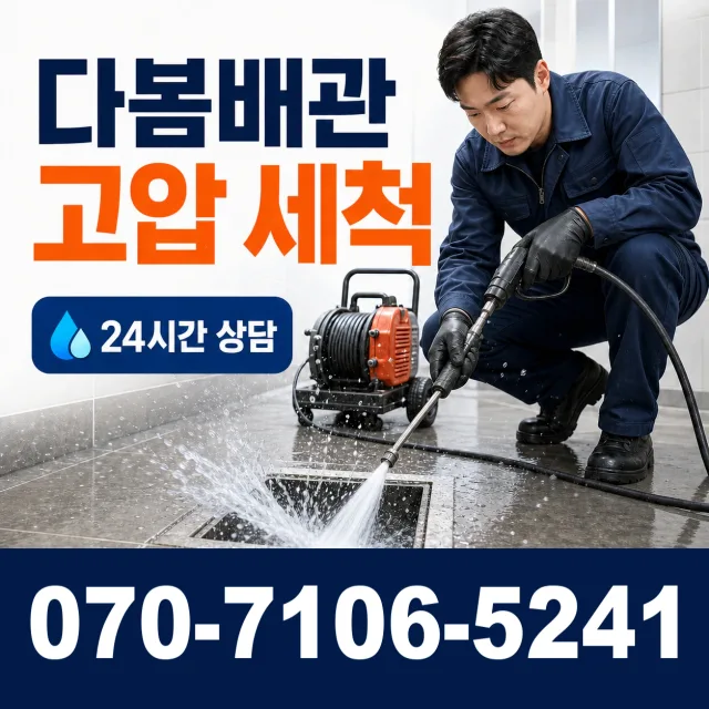 제주 서귀포시 대정읍 마라로 배수구뚫기 상담 이미지 4